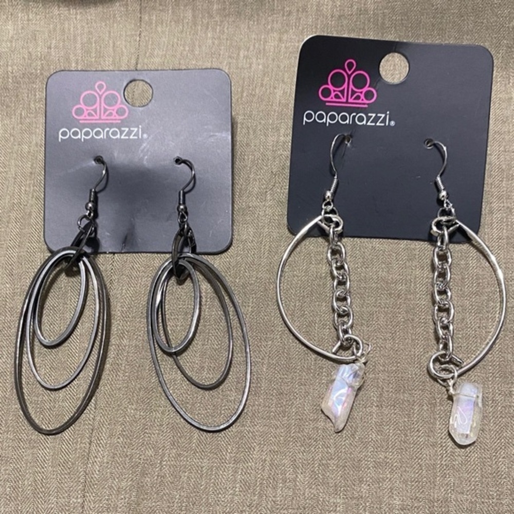 Paparazzi Silver Hoop Earrings